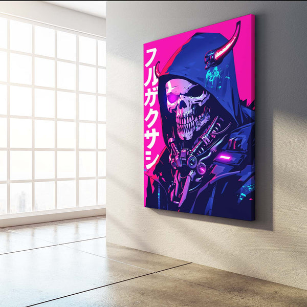 Cyberpunk Art Skull | MusaArtGallery™