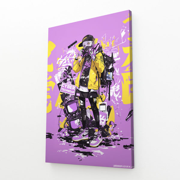 Cyberpunk Art Street Rebel | MusaArtGallery™