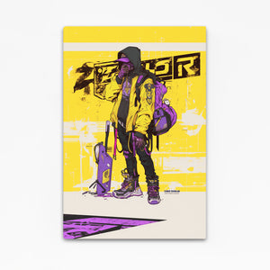 Cyberpunk Art Street Traveler | MusaArtGallery™