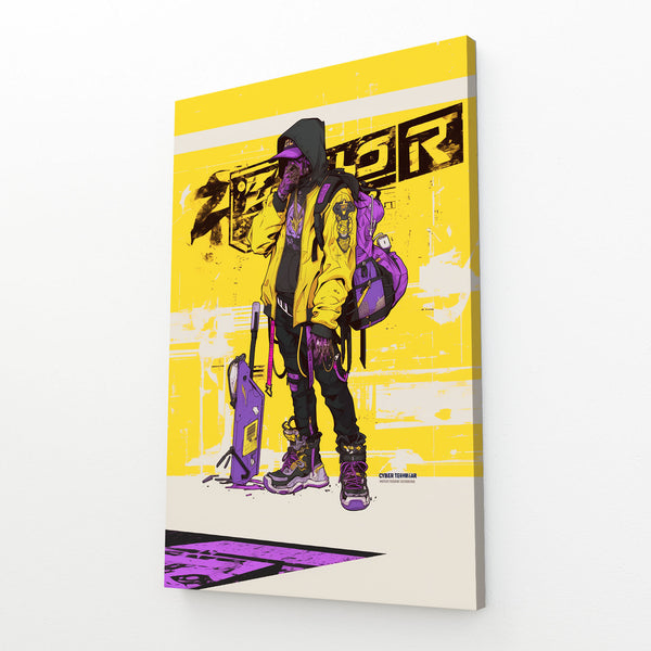 Cyberpunk Art Street Traveler | MusaArtGallery™