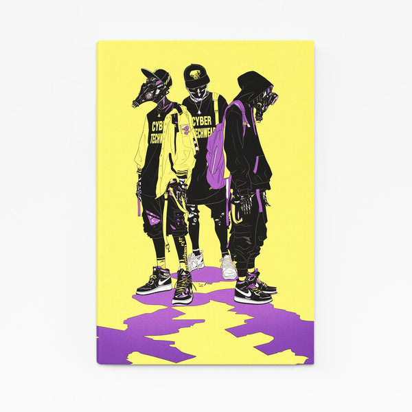 Cyberpunk Art Streetwear Rebels | MusaArtGallery™