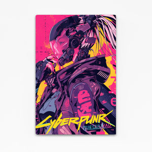 Cyberpunk Art Synthwave Sentinel | MusaArtGallery™