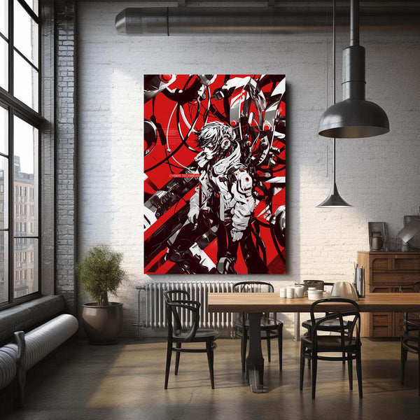 Cyberpunk Art Tech Warrior | MusaArtGallery™