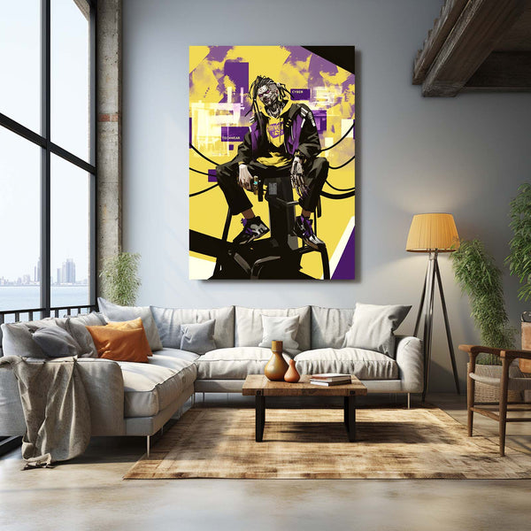 Cyberpunk Art Urban Rebel | MusaArtGallery™