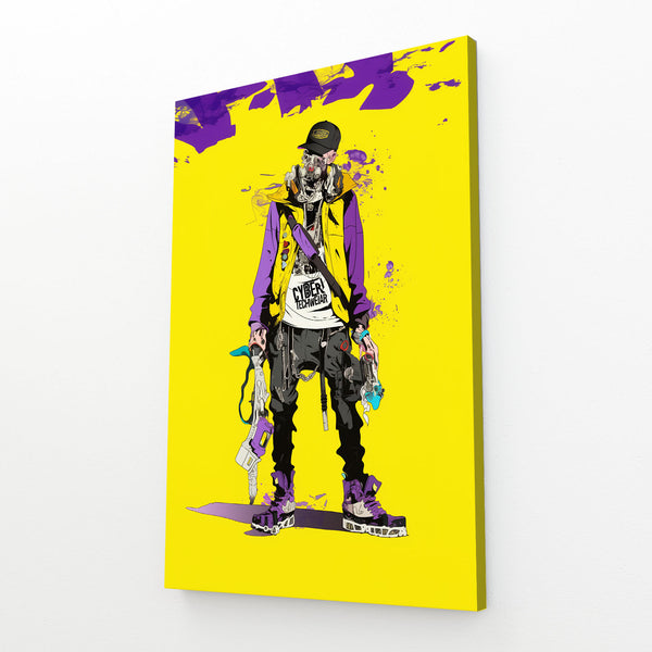 Cyberpunk Art Urban Warrior | MusaArtGallery™