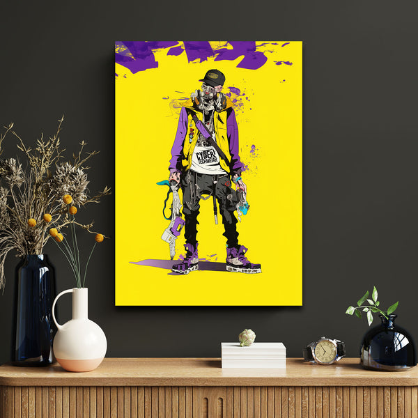 Cyberpunk Art Urban Warrior | MusaArtGallery™