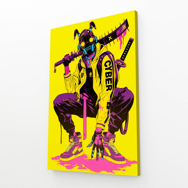 Cyberpunk Art Warrior | MusaArtGallery™