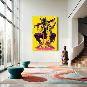 Cyberpunk Art Warrior | MusaArtGallery™
