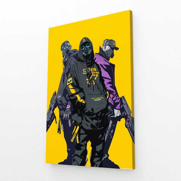 Cyberpunk Art Warriors | MusaArtGallery™