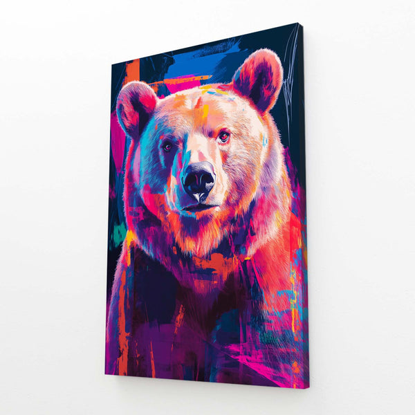 Cyberpunk Bear Wall Art