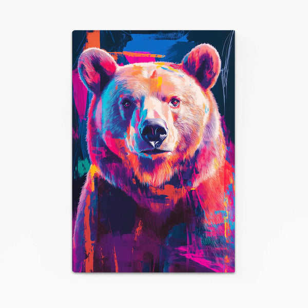 Cyberpunk Bear Wall Art