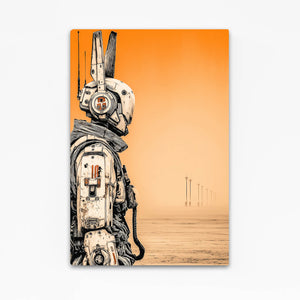 Cyberpunk Bunny Rabbit Wall Art