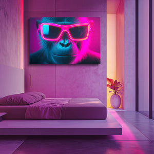 Cyberpunk Monkey Art