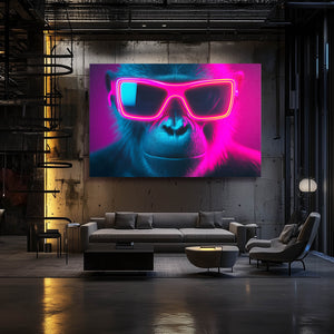Cyberpunk Monkey Art