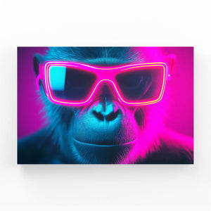 Cyberpunk Monkey Art
