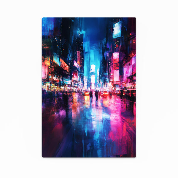 Cyberpunk Neon Cityscape | MusaArtGallery™