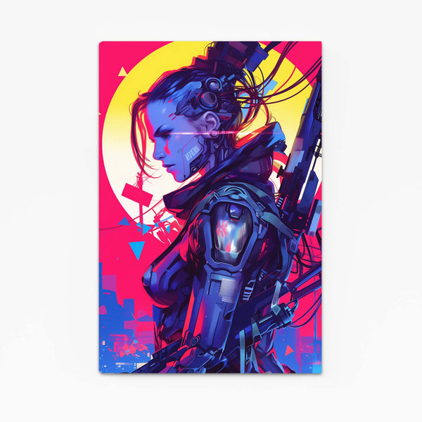 Cyberpunk Sentinel Art | MusaArtGallery™