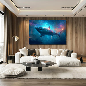 Cyberpunk Shark Art
