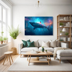 Cyberpunk Shark Art