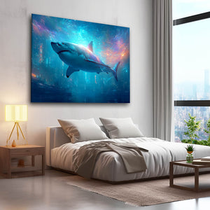 Cyberpunk Shark Art