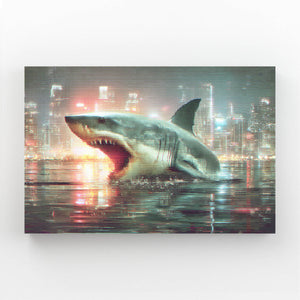 Cyberpunk Shark Artwork