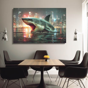 Cyberpunk Shark Artwork