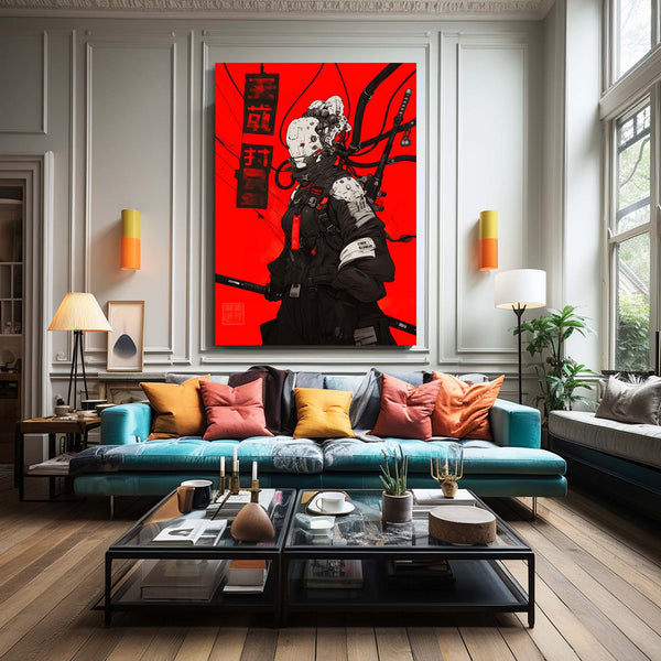 Cyberpunk Warrior Art | MusaArtGallery™