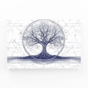 Da Vinci Tree Of Life Wall Art Decor