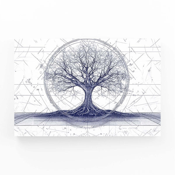 Da Vinci Tree Of Life Wall Art Decor