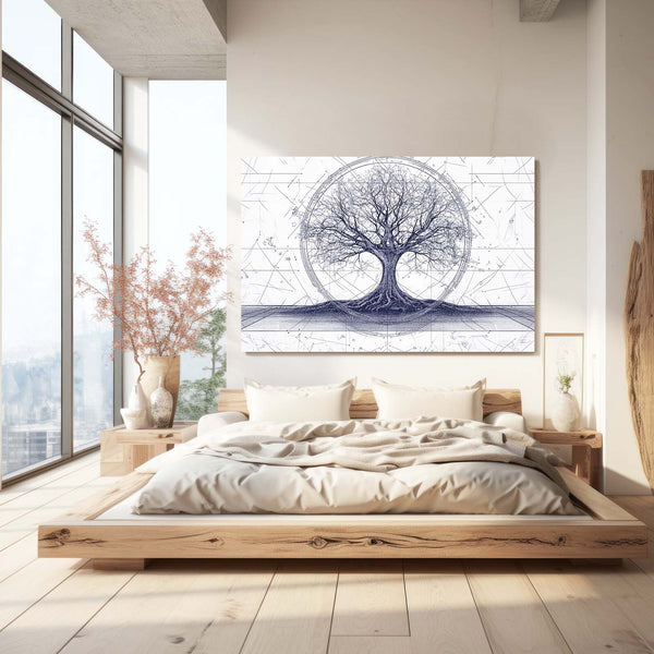 Da Vinci Tree Of Life Wall Art Decor