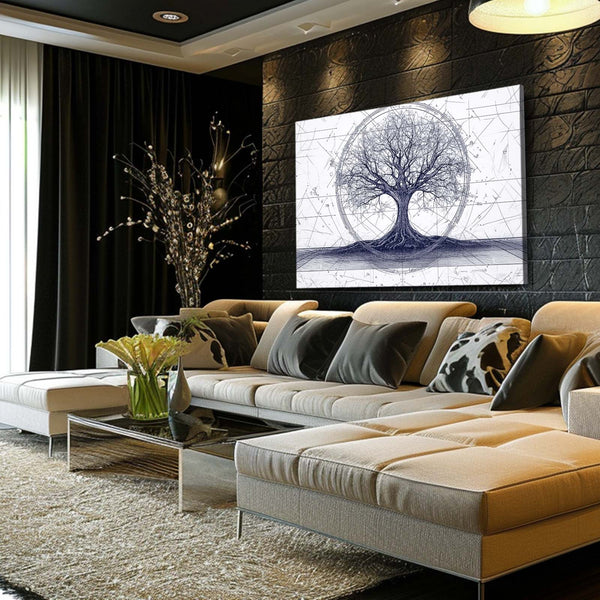 Da Vinci Tree Of Life Wall Art Decor