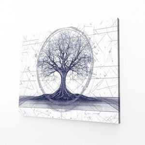 Da Vinci Tree Of Life Wall Art Decor