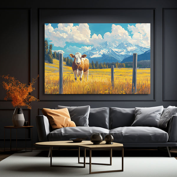 Dairy Cow Wall Art