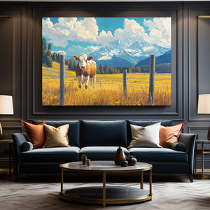 Dairy Cow Wall Art