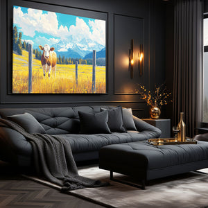 Dairy Cow Wall Art