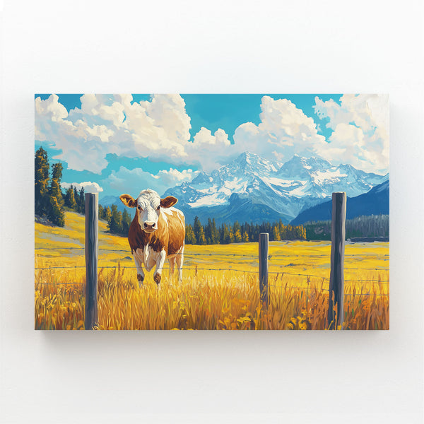 Dairy Cow Wall Art