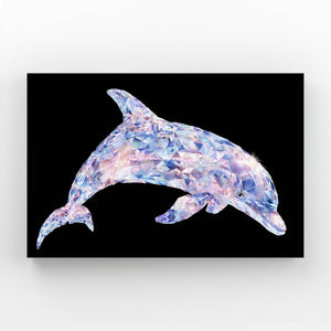 Dark Dolphin Art
