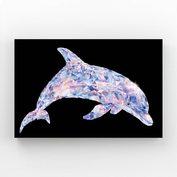 Dark Dolphin Art