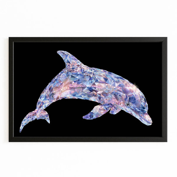 Dark Dolphin Art