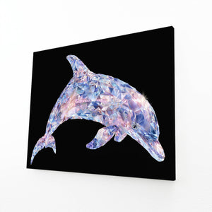 Dark Dolphin Art
