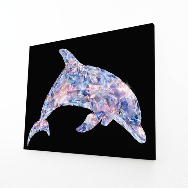 Dark Dolphin Art