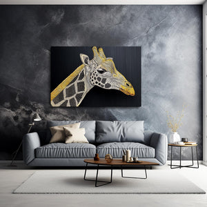 Dark Giraffe Print