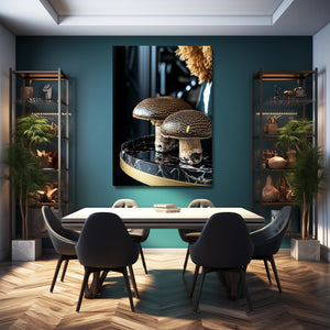 Dark Mushroom Art | MusaArtGallery™