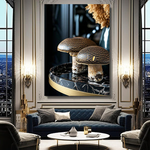 Dark Mushroom Art | MusaArtGallery™