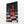 Dark Red King Chess Piece Art