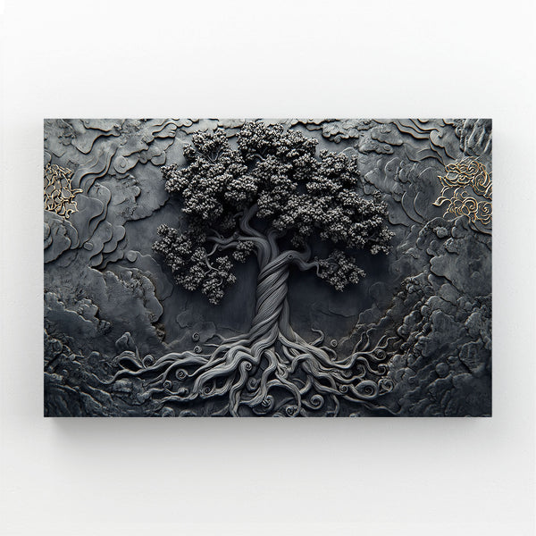 Dark Tree Of Life Wall Art