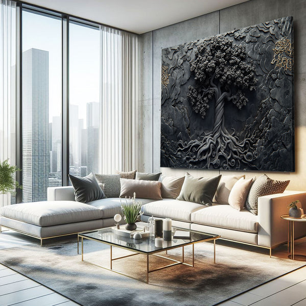 Dark Tree Of Life Wall Art