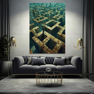 Dark Trippy Wall Art | MusaArtGallery™