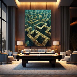Dark Trippy Wall Art | MusaArtGallery™