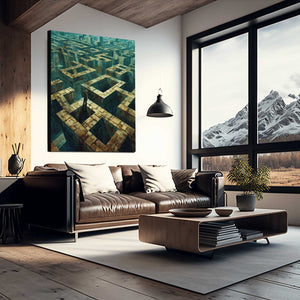 Dark Trippy Wall Art | MusaArtGallery™